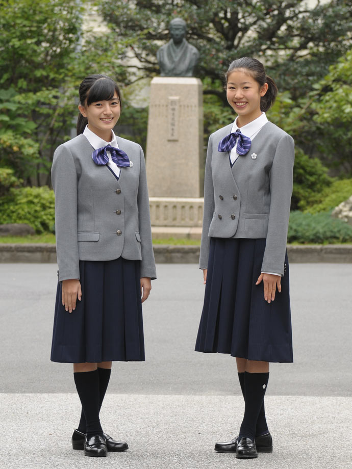 跡見学園　カーディガン