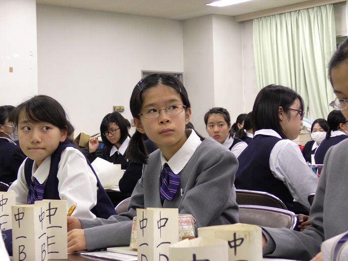 生徒会活動 学校生活 跡見学園中学校高等学校