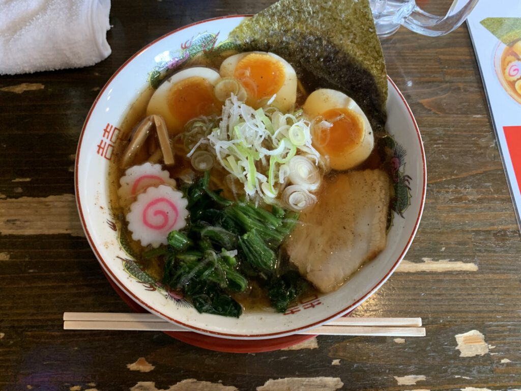 旅先で食したラーメン